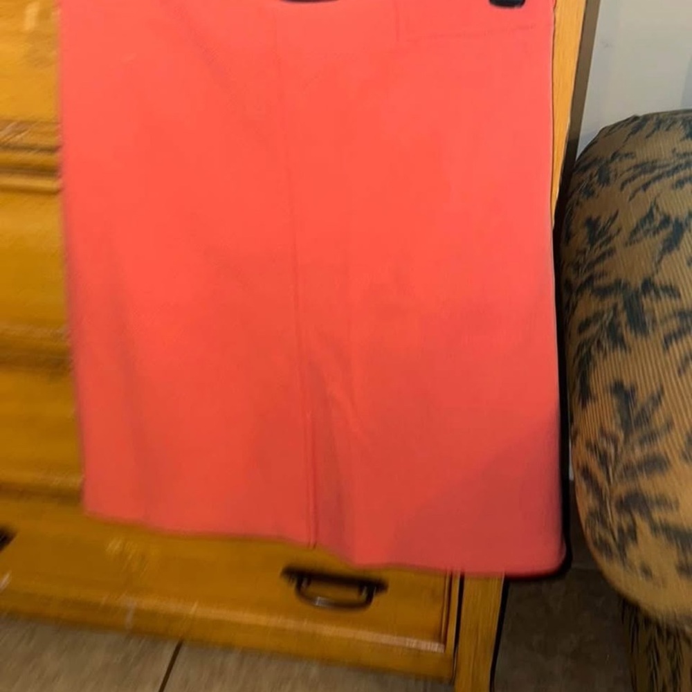 Ann Taylor Orange Skirt size 10